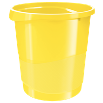 Papelera Europost VIVIDA de Esselte, estándar VIVIDA amarillo 14 l.