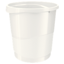 Papelera Europost VIVIDA de Esselte, estándar VIVIDA blanco 14 l.