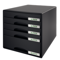 Buc de cajones Plus de Leitz Negro