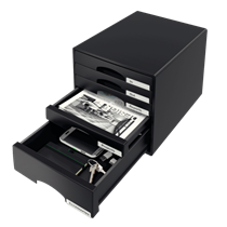 Buc de cajones Plus de Leitz Negro