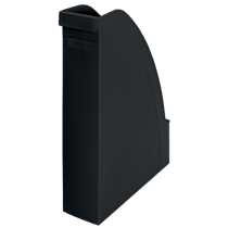 Revistero Leitz Recycle, con CO2 compensado Negro