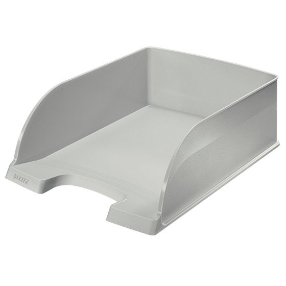 Bandeja portadocumentos Plus de Leitz, Jumbo Gris A4