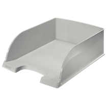 Bandeja portadocumentos Plus de Leitz, Jumbo Gris A4