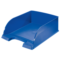 Bandeja portadocumentos Plus de Leitz, Jumbo Azul A4
