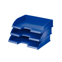 Bandeja portadocumentos Plus de Leitz, apaisada Azul Folio