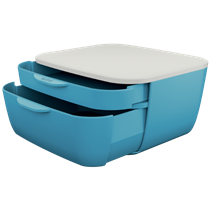 Buc de cajones Leitz Cosy Azul calma 2 Cajones