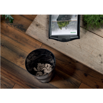 Papelera Leitz Recycle, con compensación de CO2 Negro 15 l.