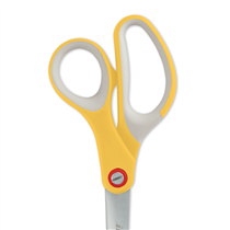 Tijeras de oficina de titanio Leitz Cosy Amarillo cálido 20,5 cm.