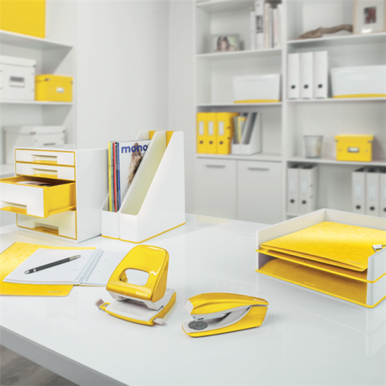 Dispensador de cinta adhesiva WOW de Leitz Amarillo