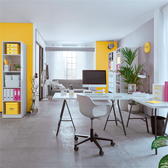 Dispensador de cinta adhesiva WOW de Leitz Amarillo