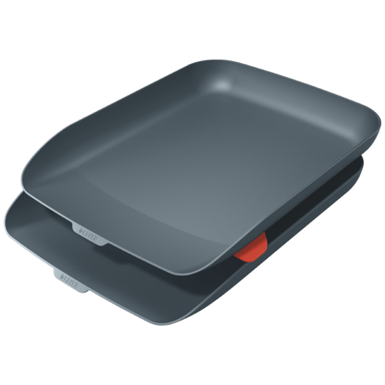 Bandeja de sobremesa Leitz Cosy, Set de 2 Gris terciopelo