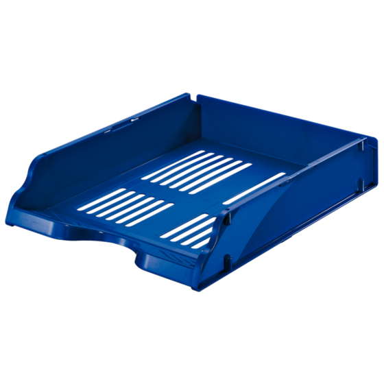 Bandeja portadocumentos Transit de Esselte, estándar Azul A4