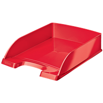 Bandeja portadocumentos WOW de Leitz Rojo A4
