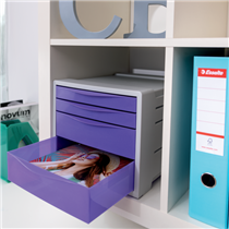 Buc de 4 cajones Esselte Colour'Breeze Verde