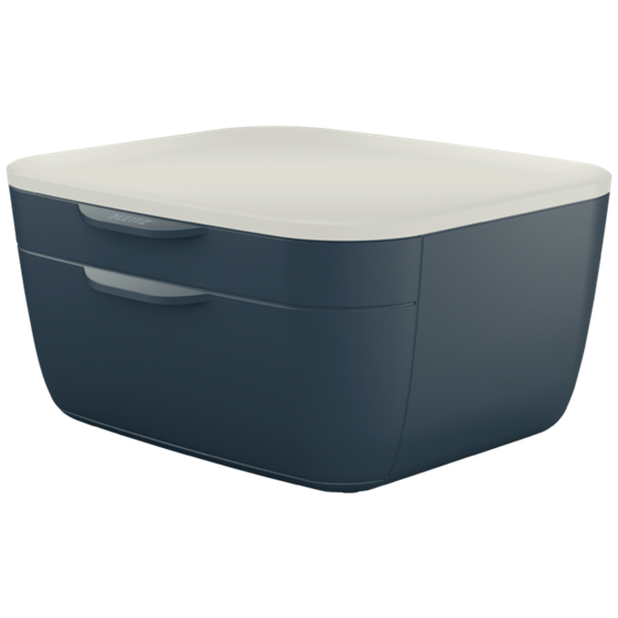 Buc de cajones Leitz Cosy Gris terciopelo 2 Cajones