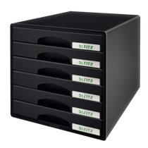 Buc de cajones Plus de Leitz Negro