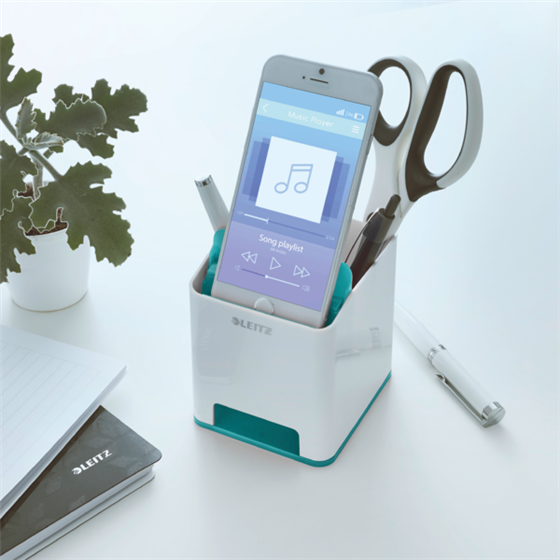 Cubilete Sound WOW de Leitz Turquesa