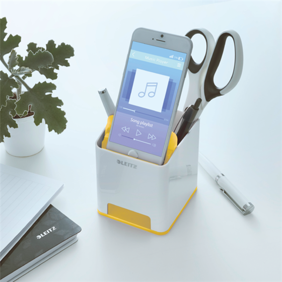 Cubilete Sound WOW de Leitz Amarillo