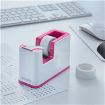 Dispensador de cinta adhesiva WOW de Leitz Fucsia