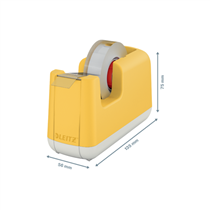 Dispensador de cinta adhesiva Leitz Cosy Amarillo cálido