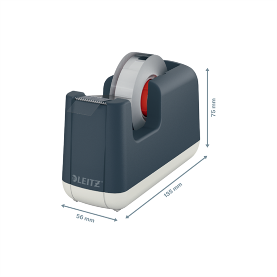 Dispensador de cinta adhesiva Leitz Cosy Gris terciopelo