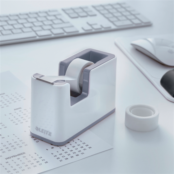 Dispensador de cinta adhesiva WOW de Leitz Blanco