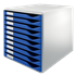 Buc de cajones Leitz Form Set Azul 10 cajones 2,2 cm. A4
