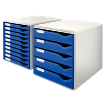 Buc de cajones Leitz Form Set Azul 10 cajones 2,2 cm. A4