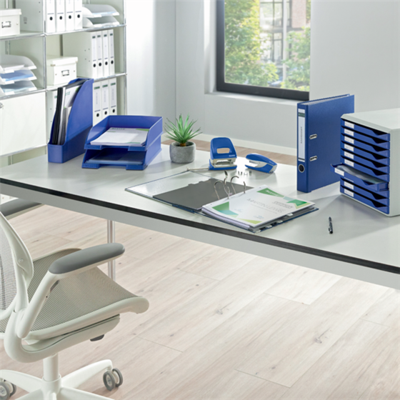 Buc de cajones Leitz Form Set Azul 10 cajones 2,2 cm. A4