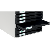 Buc de cajones Leitz Form Set Negro 10 cajones 2,2 cm. A4