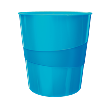 Papelera WOW de Leitz Azul 15 l.