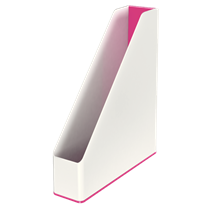 Revistero WOW de Leitz con combinación dual de color Fucsia