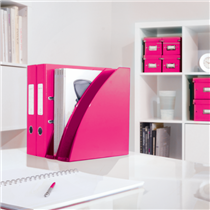 Revistero WOW de Leitz Fucsia