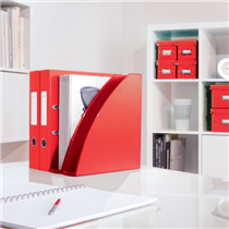 Revistero WOW de Leitz Rojo