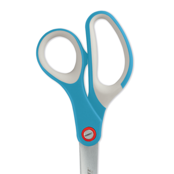 Tijeras de oficina de titanio Leitz Cosy Azul calma 20,5 cm.