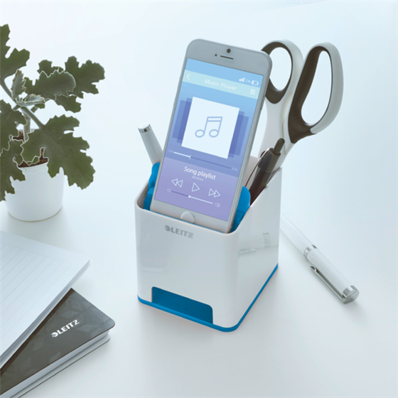 Cubilete Sound WOW de Leitz Azul