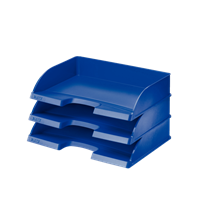 Bandeja portadocumentos Plus de Leitz, Jumbo apaisada Negro Folio