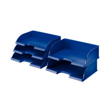 Bandeja portadocumentos Plus de Leitz, Jumbo apaisada Negro Folio