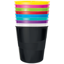 Papelera WOW de Leitz Verde 15 l.