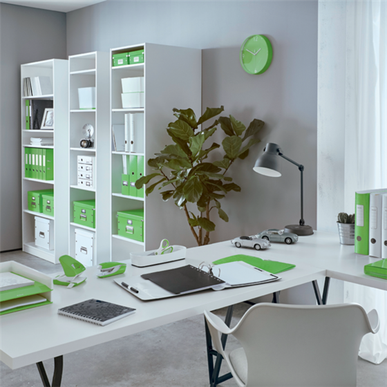 Papelera WOW de Leitz Verde 15 l.
