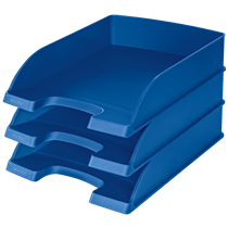 Bandeja portadocumentos Plus de Leitz, estándar Azul A4