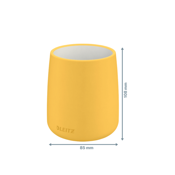 Cubilete Leitz Cosy Amarillo cálido