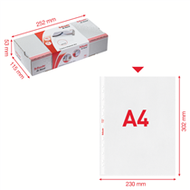 Fundas At Hand Transparente A4 40 Micras