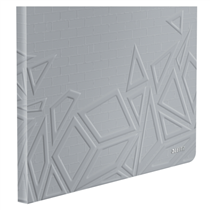 Carpeta De Fundas Urban Chic De Leitz, 20 Fundas Gris Oscuro