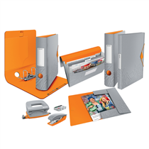 Carpeta De Fundas Urban Chic De Leitz, 20 Fundas Gris Oscuro