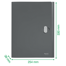 Carpeta De Proyectos Leitz Recycle, Co2 Compensado Amarillo A4