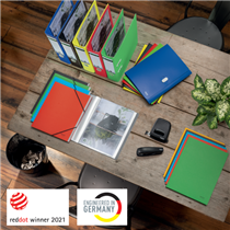 Carpeta De Proyectos Leitz Recycle, Co2 Compensado Amarillo A4