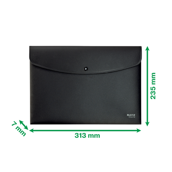 Sobre Para Documentos Leitz Recycle, Co2 Compensado Negro