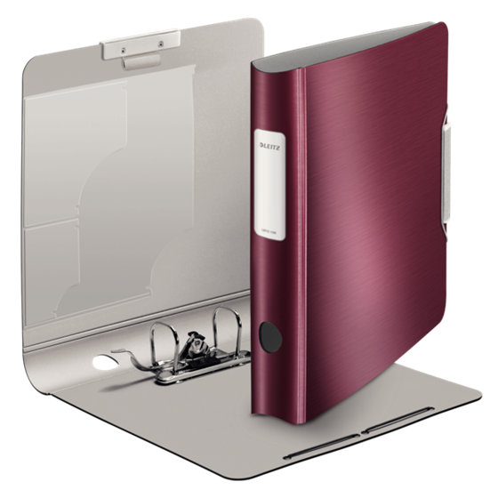Archivador De Palanca De 180° Active Style De Leitz Rojo Granate