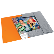 Carpeta Con 3 Solapas Urban Chic De Leitz Gris Oscuro A4